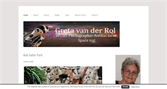 Desktop Screenshot of gretavanderrol.net
